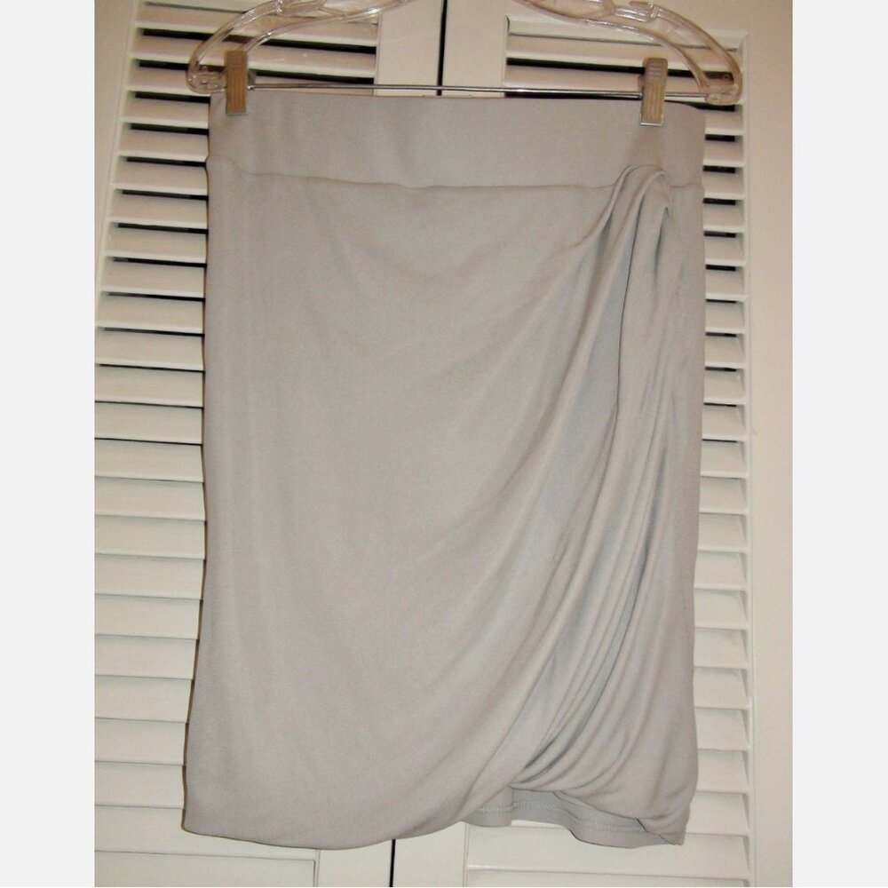 Helmut Lang Helix Jersey Twist Skirt